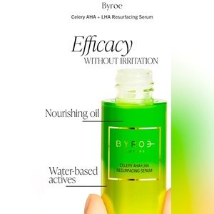 Byroe AHA + LHA Celery Resurfacing Serum